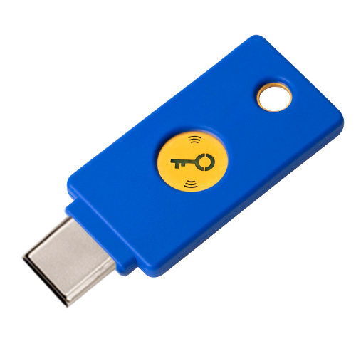Купить Аппаратный ключ аутентификации Yubikey Security Key NFC USB-C в ...